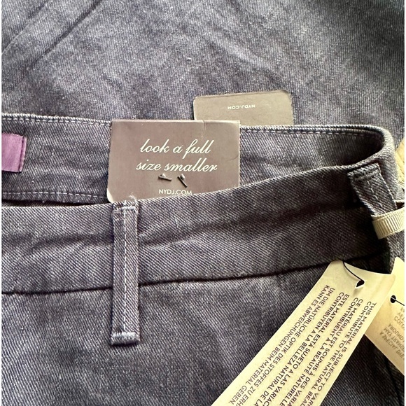 NWT | NYDJ Claire Trouser Slimming Blue Jeans  | in 12 Petite short - Picture 9 of 10